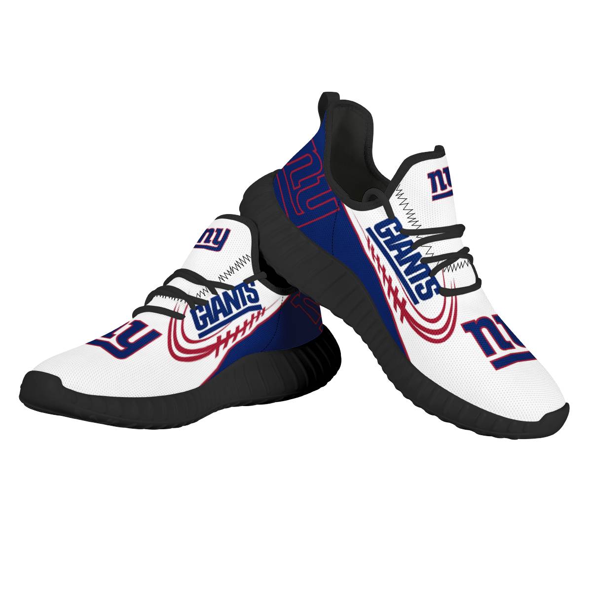 Women's New York Giants Mesh Knit Sneakers/Shoes 001